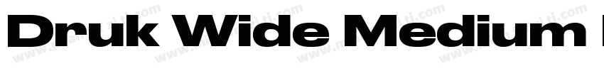 Druk Wide Medium Ita字体转换